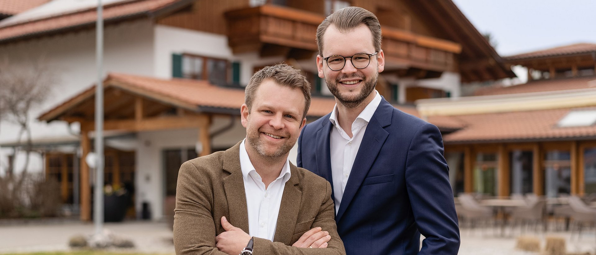 Geschäftsführer Philipp Zwicker und Hoteldirektor Lucas Böhle Geschäftsführer Philipp Zwicker und Hoteldirektor Lucas Böhle